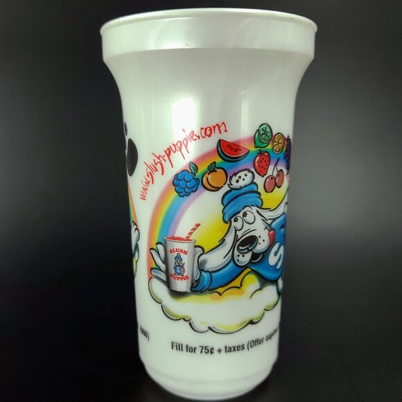 New Slush Puppie Plastic Cups Cup 6" - Set of 4 - Year 2000 - Picture 6 of 16